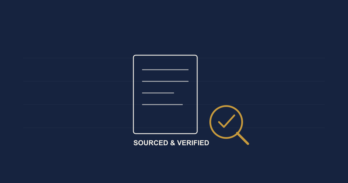 A magnifying glass over a public register document, symbolising checking an exchange's registration status